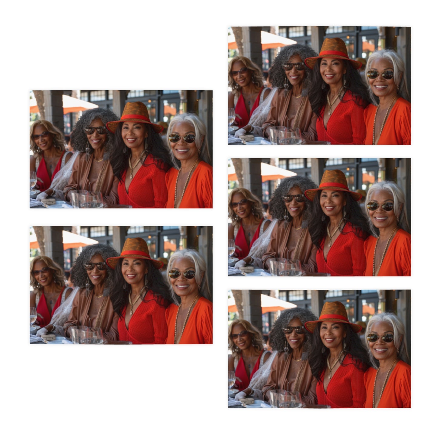 Mimosas and Melanin Note Card Set (5-Pack)