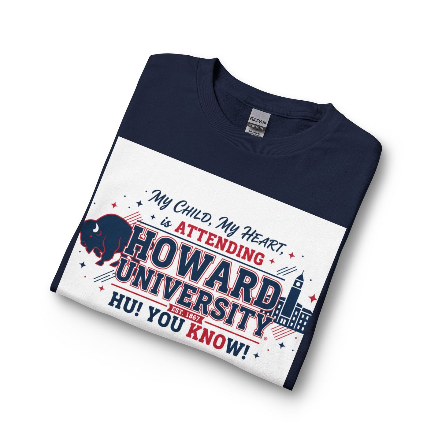 Howard University Pride Family Statement/Unisex Long Sleeve T-Shirt 3
