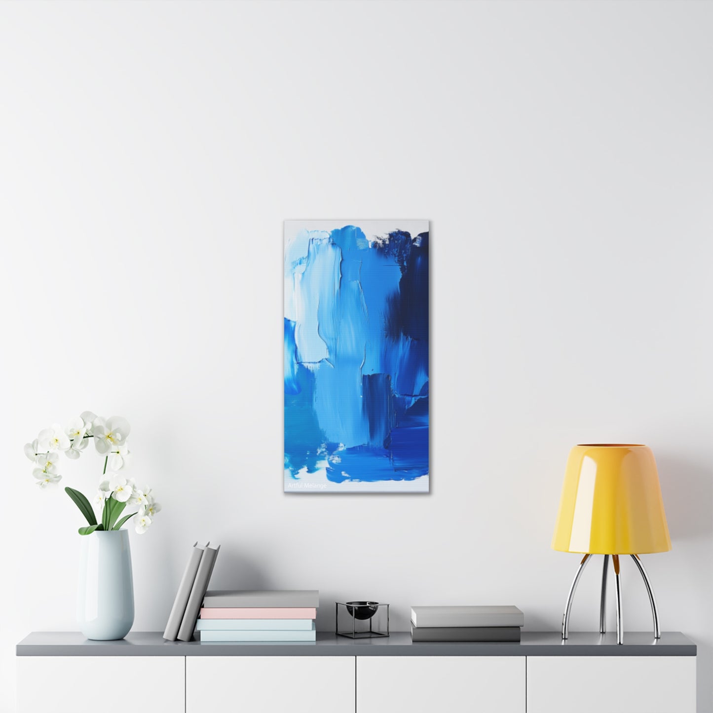 Acrylic Abstract Canvas Print - Richly Textured Artistry