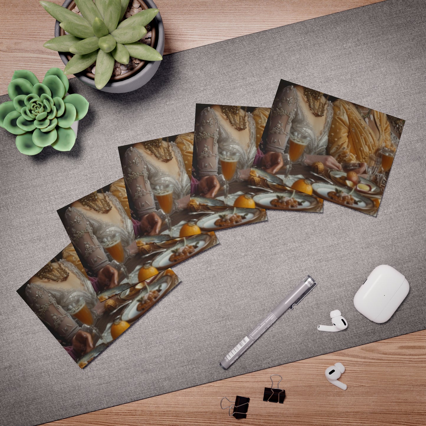 Mimosas and Melanin Note Card Set (5-Pack)