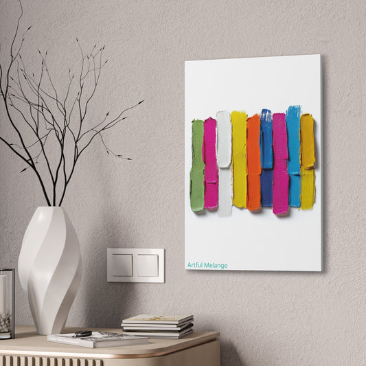 Acrylic Abstract Canvas Print - Richly Textured Artistry