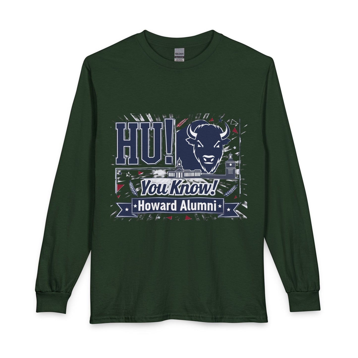 Howard University Heritage Reserve/Unisex Long Sleeve T-Shirt 6