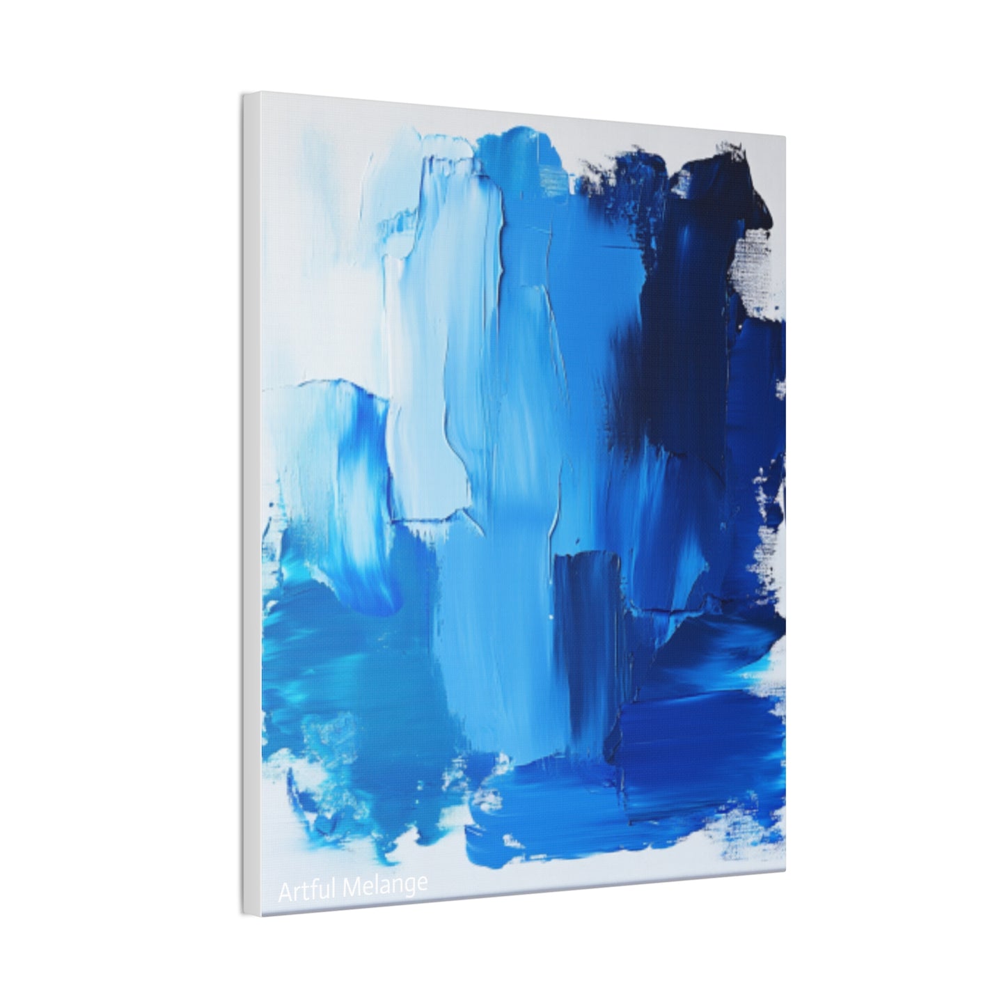 Acrylic Abstract Canvas Print - Richly Textured Artistry