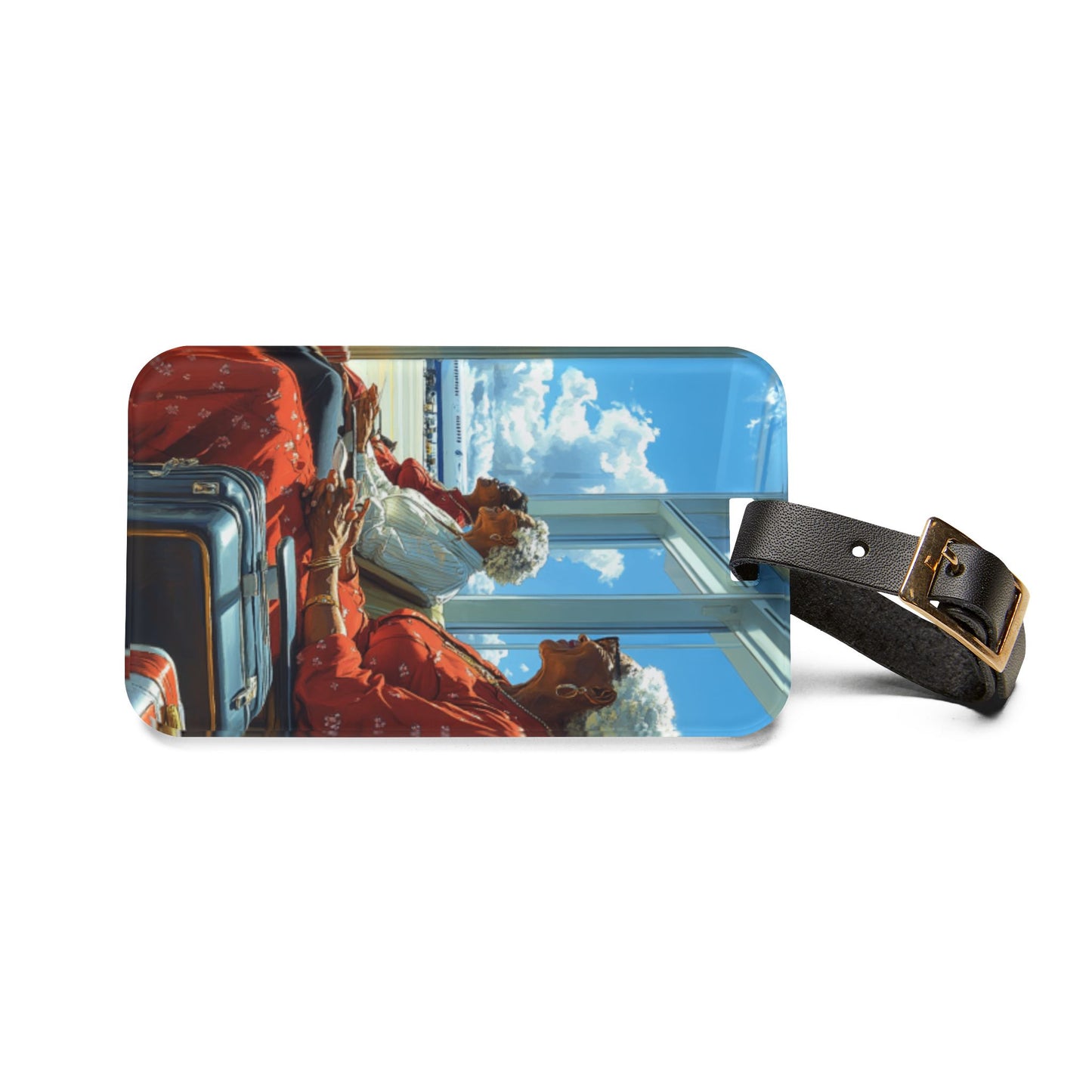 Art Voyage Sisters That Travel Luggage Tag Collection