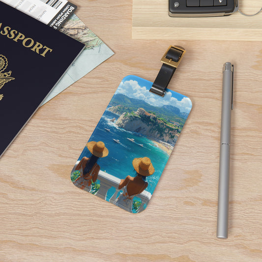 Art Voyage Sisters That Travel Luggage Tag Collection