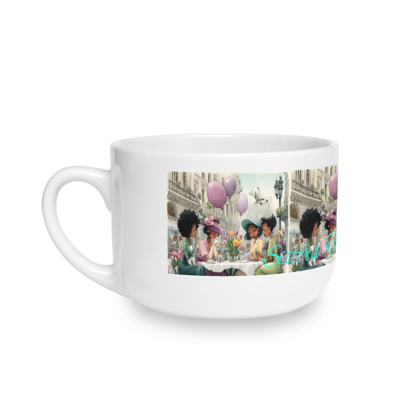 ChromaSoul™ Abstract Latte Mug Collection, 25oz