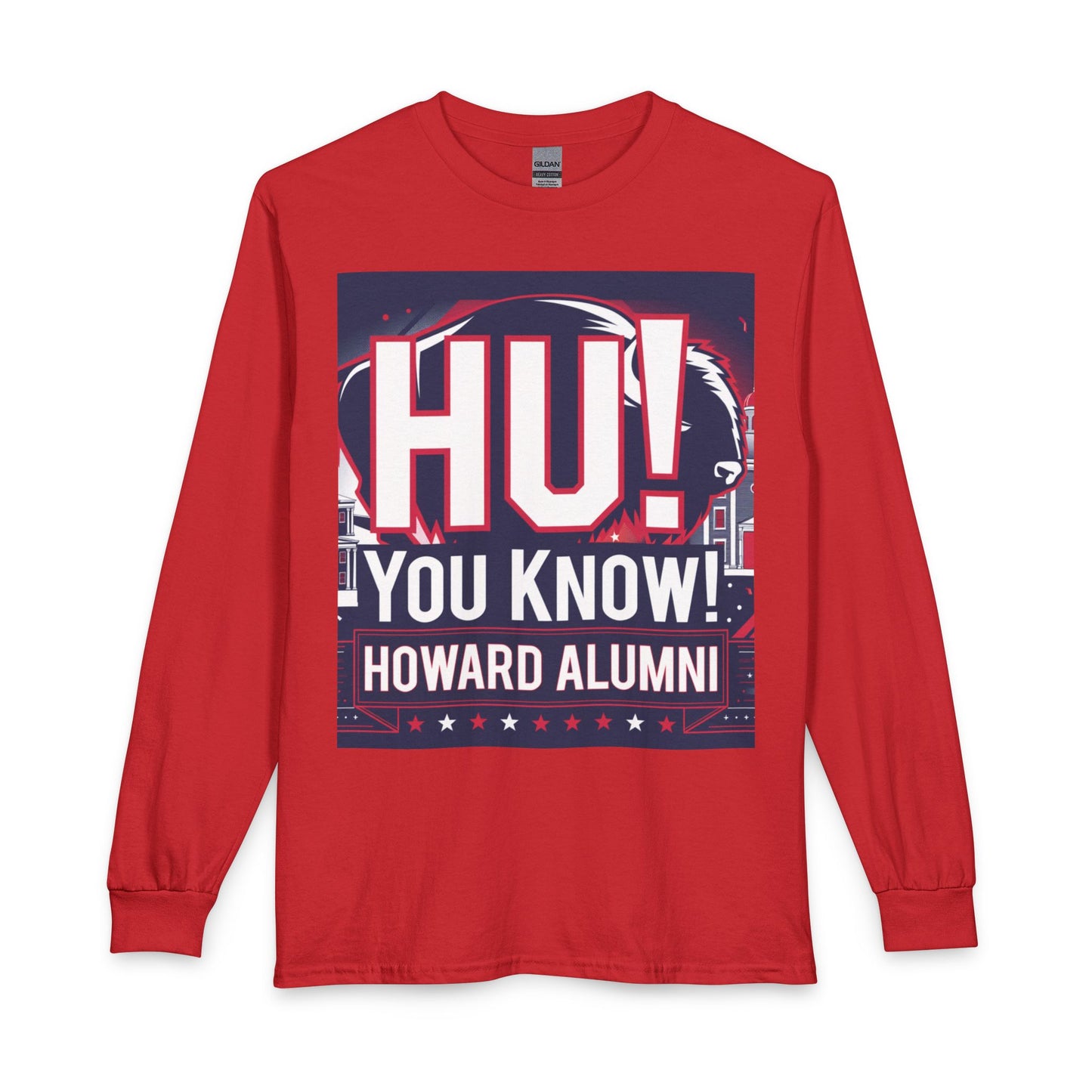 Howard University Heritage Reserve/Unisex Long Sleeve T-Shirt 2