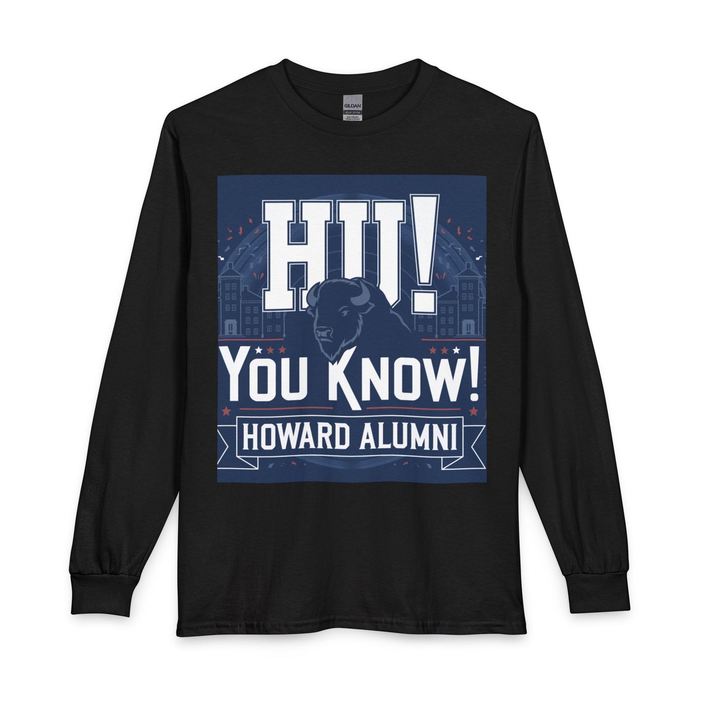 Howard University Heritage Reserve/Unisex Long Sleeve T-Shirt 6