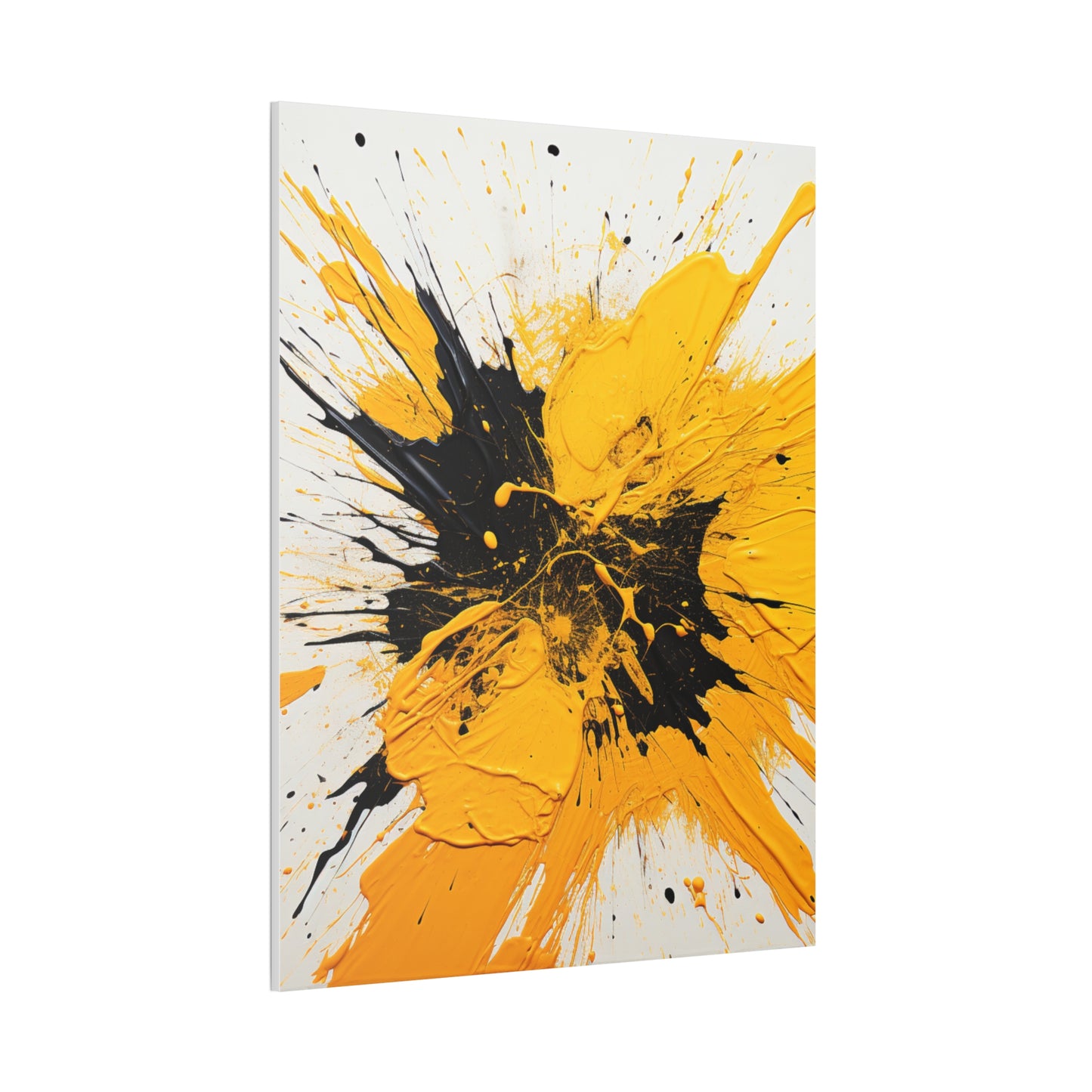Acrylic Abstract Canvas Print - Richly Textured Artistry