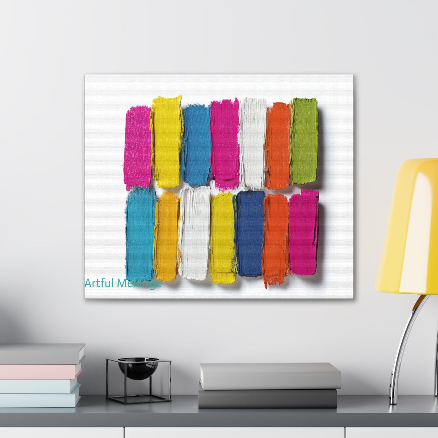 Acrylic Abstract Canvas Print - Richly Textured Artistry