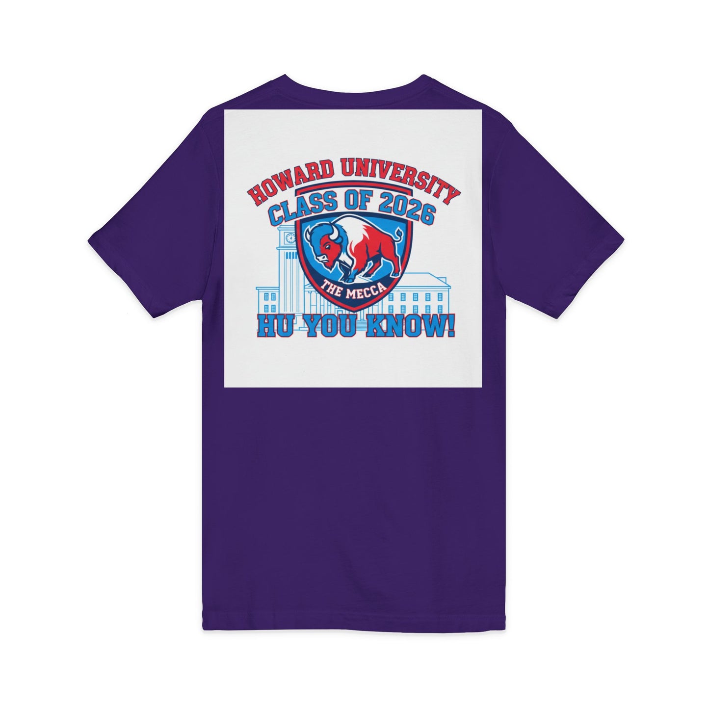 Howard University Class of 2026 Unisex V-Neck T-Shirt | The Mecca Incoming Class Tee