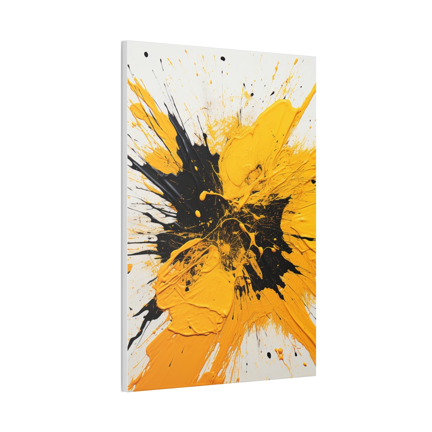Acrylic Abstract Canvas Print - Richly Textured Artistry