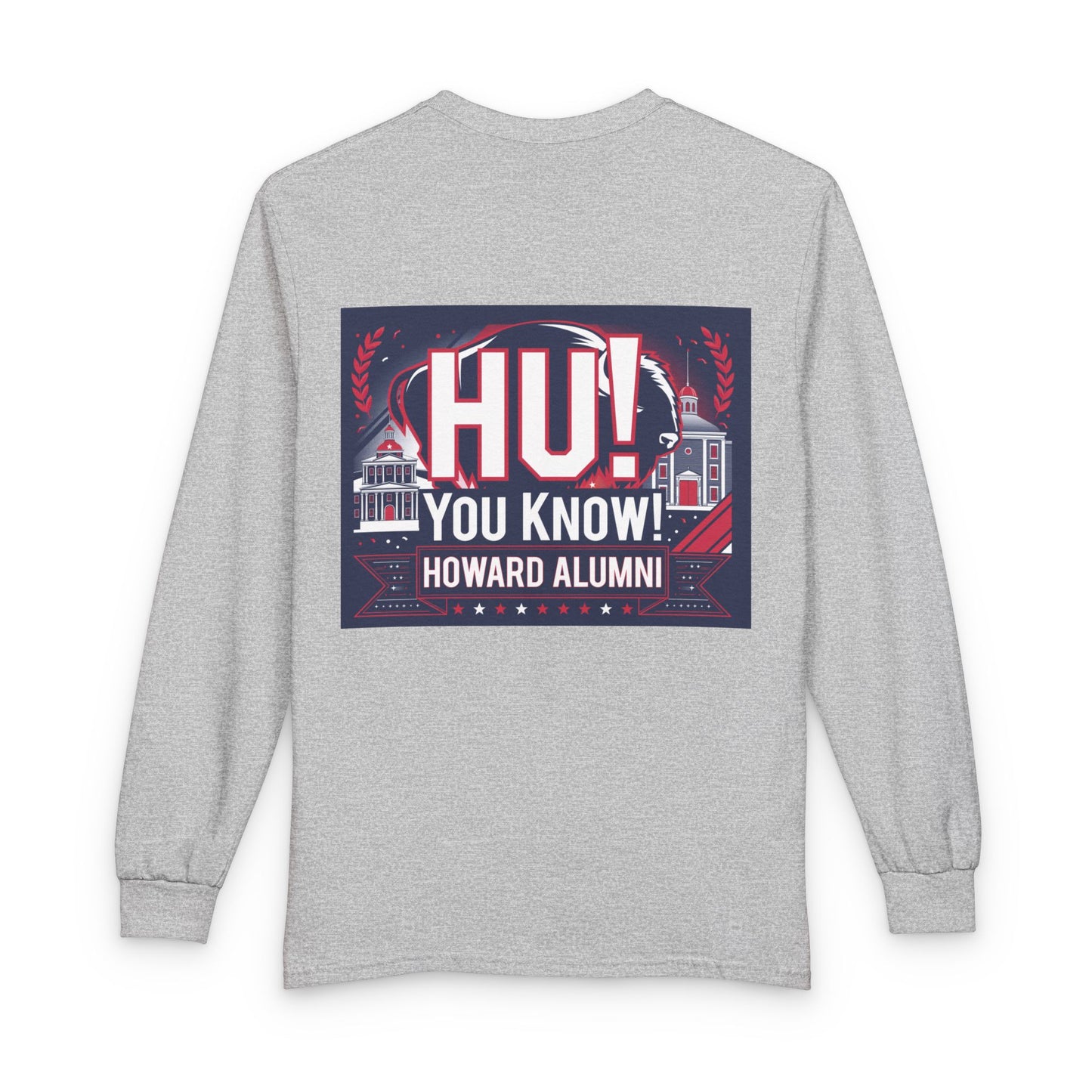 Howard University Heritage Reserve/Unisex Long Sleeve T-Shirt 3