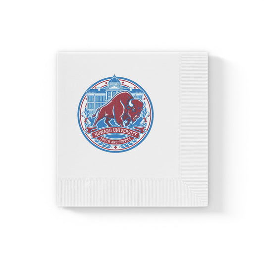 Howard University Bison Pride Napkins