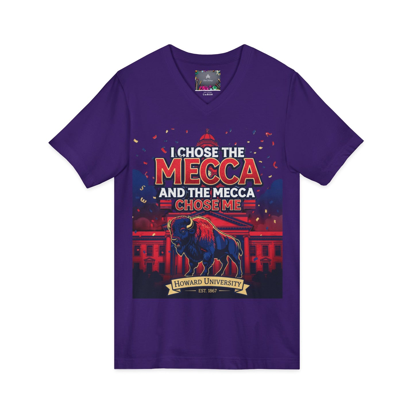 I Chose the Mecca and the Mecca Chose Me Unisex T-Shirt 5/A bold Howard-inspired statement tee for those who proudly embrace the Mecca.