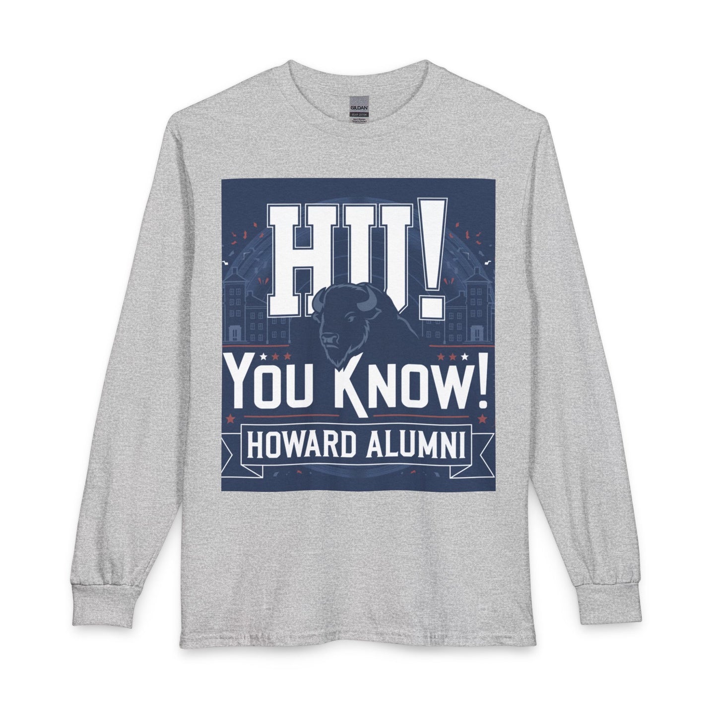Howard University Heritage Reserve/Unisex Long Sleeve T-Shirt 6