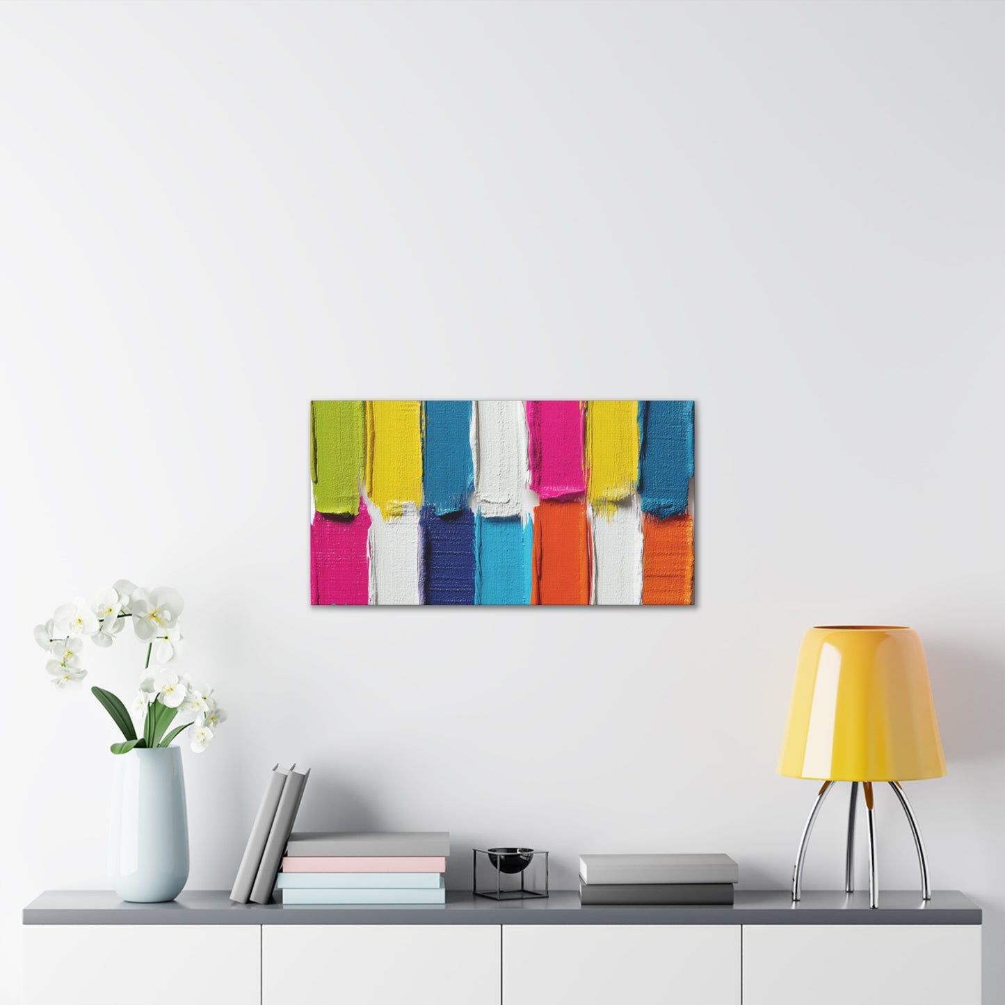 Acrylic Abstract Canvas Print - Richly Textured Artistry